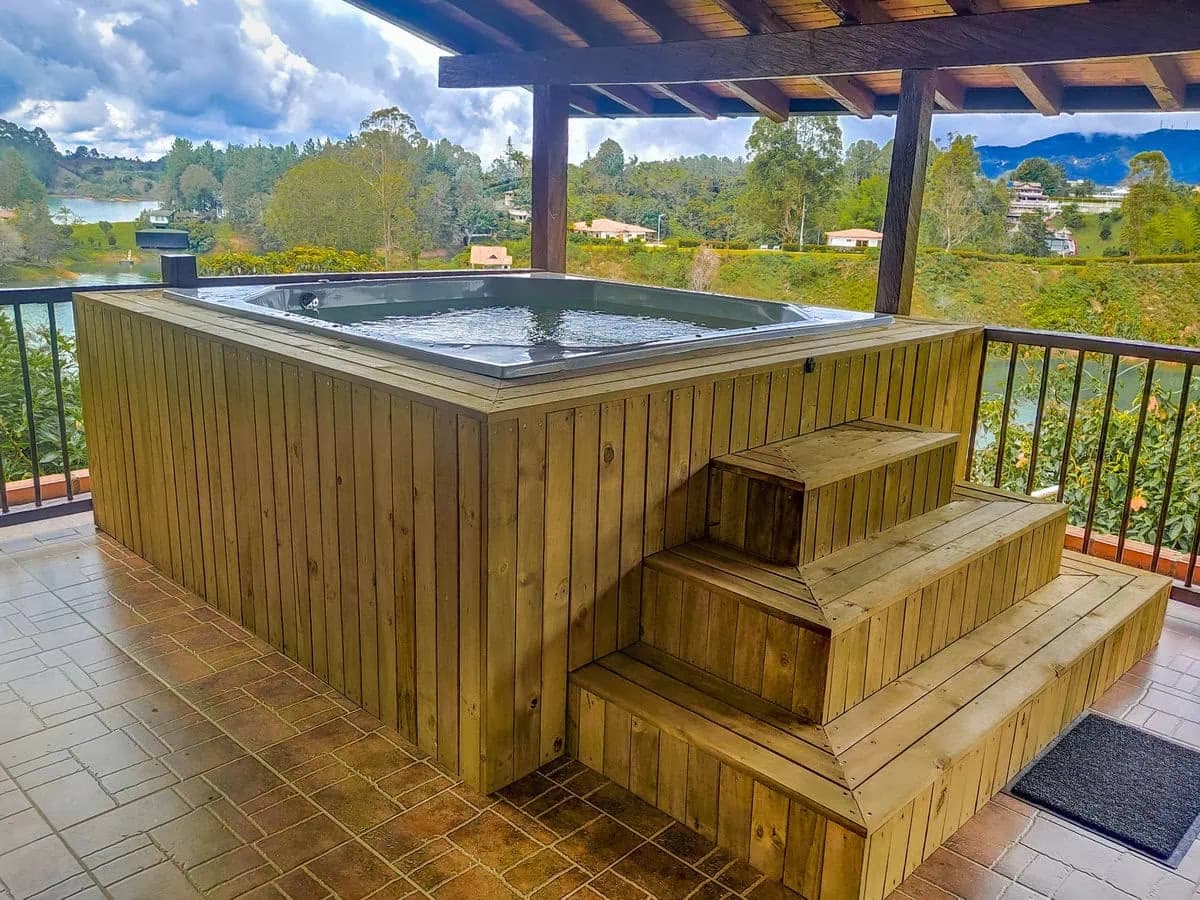 Guatapé vacation rentals - View of Colombian mountains